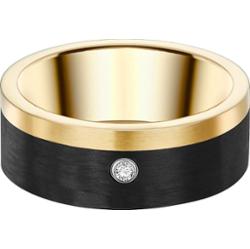 Trilani Stal nierdzewna Cyrkonia Pierścionki 1 ct Damski