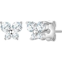 Glanzstücke München Kolczyki Motyl z Srebro wysokiej próby w Srebrny 1 ct Damski