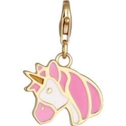 Elli Elli Charm Damski Wisiorek Jednorożec Emalia Srebro 925 Sterling Silver Wisiorki 1 ct