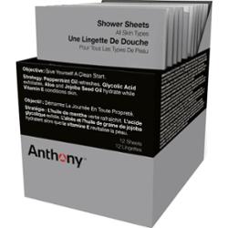 Anthony Shower Sheets Demakijaż 12 ct
