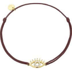 Glanzstücke München Bransoletka Wszechwidzace oko z Srebro wysokiej próby w Żółte złoto Bransoletki 1 ct Damski