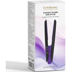 ErthSkin London Mini lokówka Straight Fix w kolorze czarnym Szczotki modelujące 1 ct