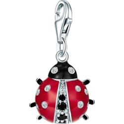 Rafaela Donata Srebrny charms Biedronka srebro wysokiej próby Cyrkonia srebrny Wisiorki 1 ct Damski