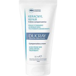 Ducray Keracnyl Repair Soothing Compensating Cream krem nawilżająco-kojący do skóry wrażliwej ze skłonnością do wyprysków 50 ml