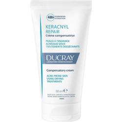 Ducray Keracnyl Repair Soothing Compensating Cream krem nawilżająco-kojący do skóry wrażliwej ze skłonnością do wyprysków 50 ml
