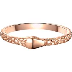 Glanzstücke München Srebrny pierścionek Wezoglowy srebro wysokiej próby różowe złoto Pierścionki 1 ct Damski