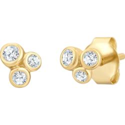 Glanzstücke München Ohrstecker Damen Ohrringe Sterling Silber Silberohrstecker en Ohrstecker en Damen Ohrringe Sterling Silber Kolczyki 1 ct Damski