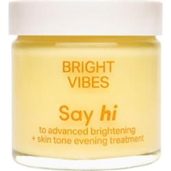 Say hi BRIGHT VIBES kuracja rozjaśnianie przebarwień + wyrównanie kolorytu Maseczki rozświetlające 50 ml