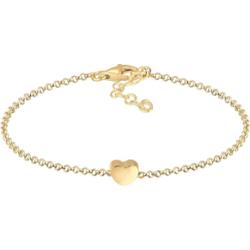 Elli Damski wisiorek Serce Miłość Filigranowy w srebrze 925 Sterling Silver Bransoletki 1 ct