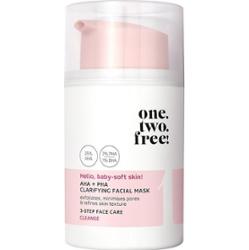 one.two.free! AHA + PHA Clarifying Facial Mask Maseczki oczyszczające 50 ml