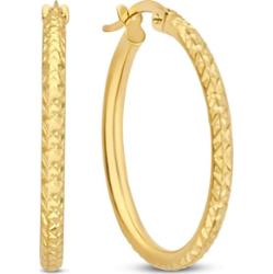 Isabel Bernard Kolczyki typu creole Isabel Bernard Rivoli Laura - 14-karatowe złoto Kolczyki koła 1 ct Damski