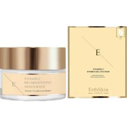 ErthSkin London Zestaw rozjaśniający oczy z witaminą C Kremy przeciwzmarszczkowe 1 ct Damski