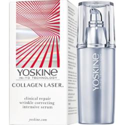 Yoskine Yoskine Collagen Laser., Intensywne serum na głębokie zmarszczki z laserowym stymulatorem kolagenu, 30 ml Serum przeciwzmarszczkowe Damski
