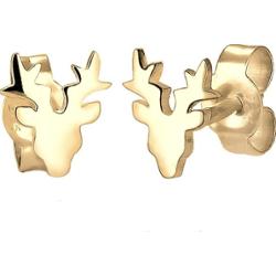 Elli Damski Motyw Jelenia Zabawa w srebrze próby 925 Sterling Silver Kolczyki 1 ct