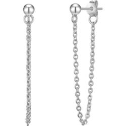 Glanzstücke München Kolczyki z Srebro wysokiej próby w Srebrny 1 ct Damski