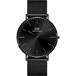 Daniel Wellington Kobiety i mężczyźnizegarek Classic Revival - stal nierdzewna Zegarki męskie 1 ct Czarny Męskie