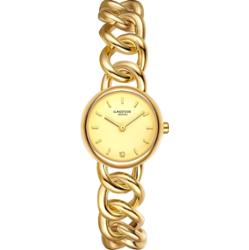 Glanzstücke München Zegarek na reke z metalowej stopu w kolorze zlotym Zegarki damskie 1 ct Damski