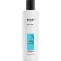 Nioxin Nioxin System 3 szampon oczyszczający do włosów farbowanych, lekko przerzedzonych, 300 ml Szampony