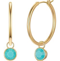 Yokoamii Kolczyki z Mosiadz w Żółte złoto 1 ct Damski