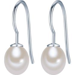 Valero Pearls Kolczyki wiszące z perłą srebro wysokiej próby Perła hodowlana słodkowodna srebrny 1 ct Damski