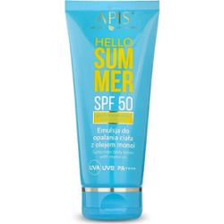 Apis Hello Summer Emulsja do opalania ciała z olejem monoi Balsamy do ciała 200 ml