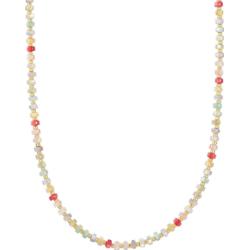 Yokoamii Łańcuszek Sztuczna perła Wielokolorowy Naszyjniki 1 ct Damski