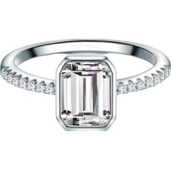 Trilani Srebrny pierścionek srebro wysokiej próby Cyrkonia srebrny Pierścionki 1 ct Damski