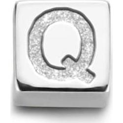 Isabel Bernard Charmsy Isabel Bernard Saint Germain Felie - 14-karatowe białe złoto Letter A - Z Wisiorki 1 ct Damski