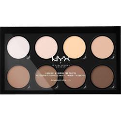 NYX Professional Makeup Pride Makeup Highlight and Contour Pro Palette Rozświetlacze 21,6 g MULTI-COLOR