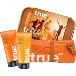 TRUE MEN SKIN CARE Beach & Fun set Cream SPF30 + SPF 50+ Ochrona przeciwsłoneczna 1 ct