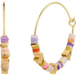 Yokoamii Kolczyki Mosiadz Żółte złoto 1 ct Damski