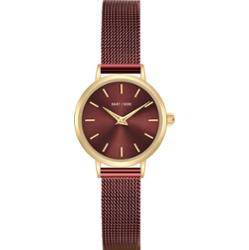 EASTSIDE Zegarek kwarcowy Stal nierdzewna Bordeaux Zegarki damskie 1 ct Damski