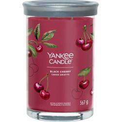 YANKEE CANDLE Tumbler z 1 knotem BLACK CHERRY Świeczki 567 g