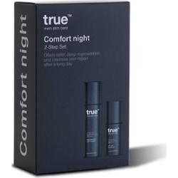 TRUE MEN SKIN CARE Comfort Night set consists of 2 products: regenerating night cream + am/pm eye serum Zestawy do pielęgnacji twarzy 1 ct