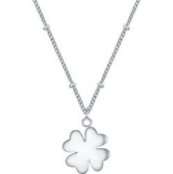 EASTSIDE Łańcuszek Koniczynka Stal nierdzewna Srebrny Naszyjniki 1 ct Damski