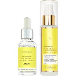 ErthSkin London Zestaw serum pszczele + olejek Serum z witaminą c 1 ct Damski