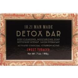 18.21 Man Made Detox Bar Soap Sweet Tobacco Detoksykująco-nawilżające mydło w kostce Kąpiel 198 g
