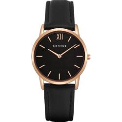 EASTSIDE Zegarek kwarcowy Upper Union Różowy złoty Skóra naturalna Czarny Zegarki damskie 1 ct Damski