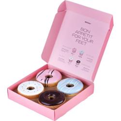 Mia Calnea DONUT WORRY FOR FEET™ Zestaw 4 pilników do pięt Zestawy do manicure 1 ct