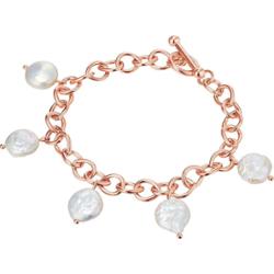 Lulu & Jane Bransoletka z Mosiadz w Różowy złoty Bransoletki 1 ct Damski