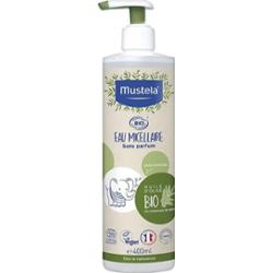 Mustela BABY BIO płyn micelarny bez spłukiwania Produkty do kąpieli dla niemowląt 400 ml