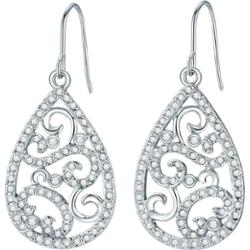 Lulu & Jane Stop metali Zdobienie kryształkami Swarovski® Kolczyki 1 ct Damski