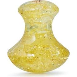 Crystallove Grzybek do masażu twarzy z bursztynu cytrynowego Urządzenia do masażu twarzy 1 ct