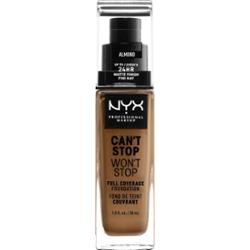 NYX Professional Makeup Ślub Nr 29 Mahogany 30 ml Podkłady 24 - ALMOND