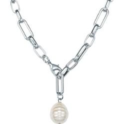 Lulu & Jane Stop metali Sztuczna perła Naszyjniki 1 ct Damski