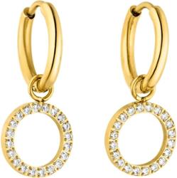 Purelei Purelei Kolczyki kółka Closed Glow Kolczyki koła 1 ct Damski