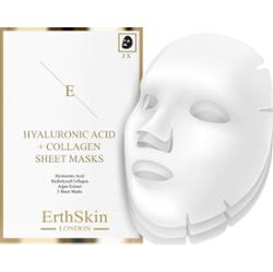 ErthSkin London Maska z kwasem hialuronowym i kolagenem Maseczki przeciwzmarszczkowe 20 g Damski