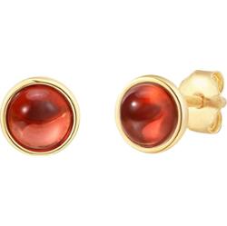 Glanzstücke München Kolczyki z Srebro wysokiej próby w Żółte złoto 1 ct Damski