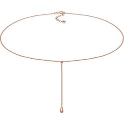 Elli Ladies Choker Y-chain drop ball boho wykonany z 925 Sterling Silver Naszyjniki 1 ct Damski