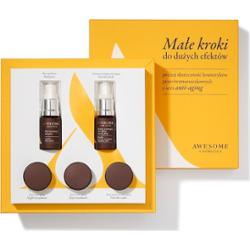 Awesome Cosmetics Zestaw mini produktów “Małe kroki do DUŻYCH efektów” Kremy przeciwzmarszczkowe 1 ct